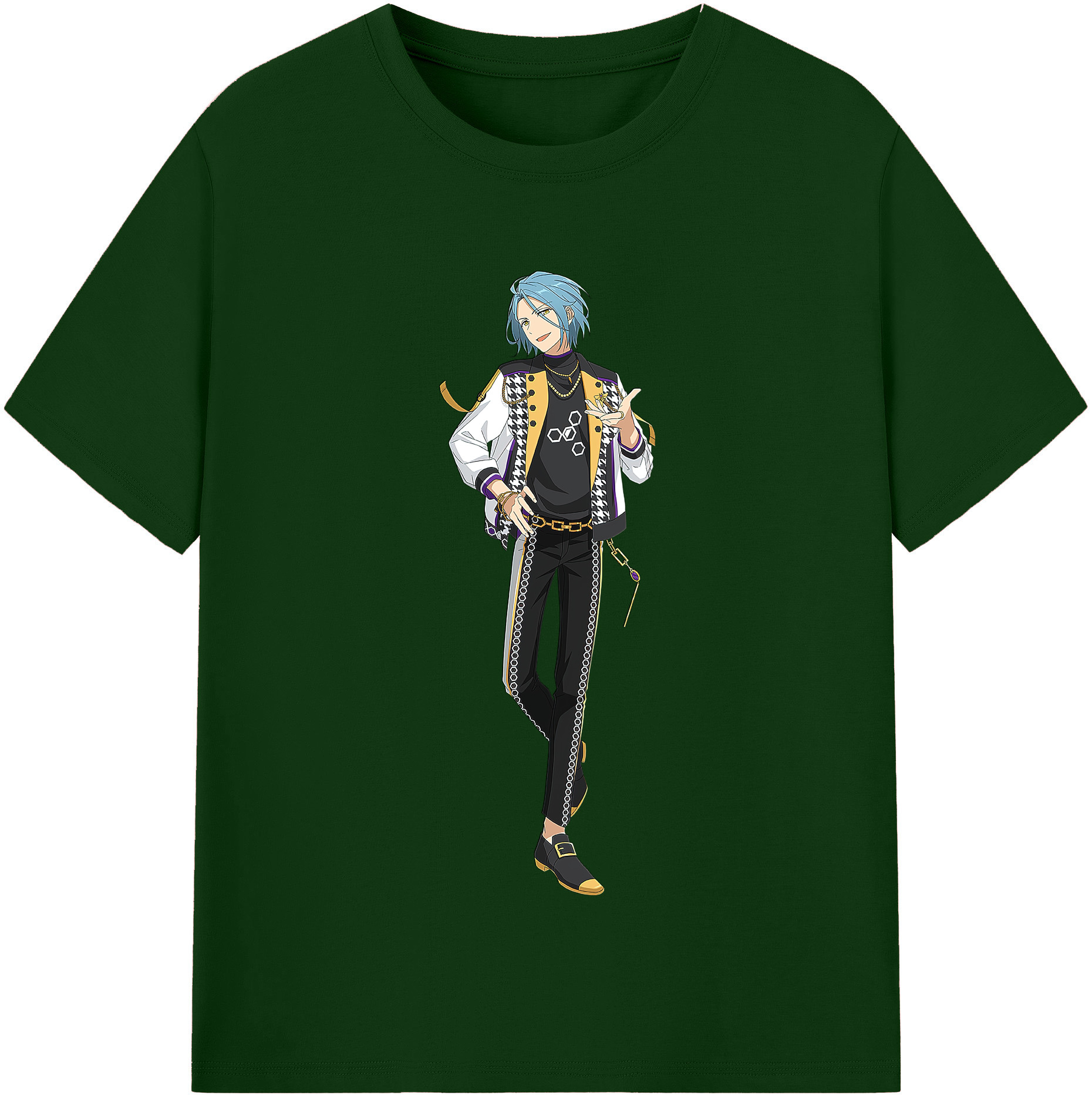 （画像用） あんさんぶるスターズ! Ensemble Stars 綿100％半袖Tシャツ（フロントプリント）